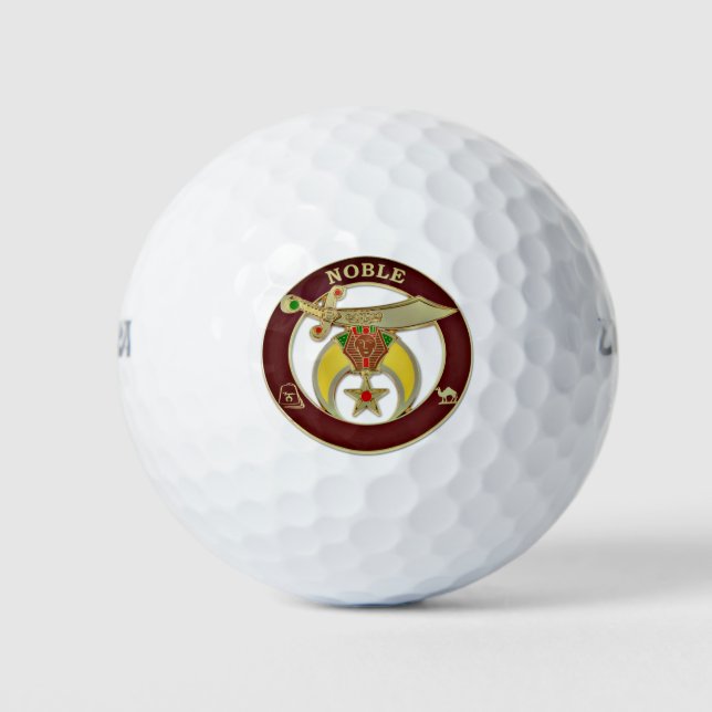 Shriner Golfball (Vorderseite)