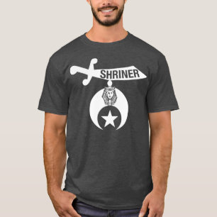 Shriner Mason Lodge Freemason Emblem T-Shirt