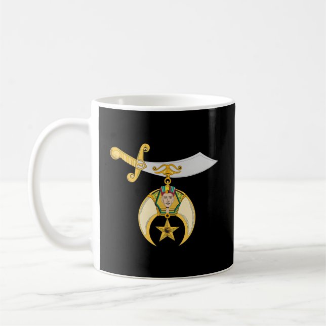 Shriner Shrine Noble Kaffeetasse (Links)