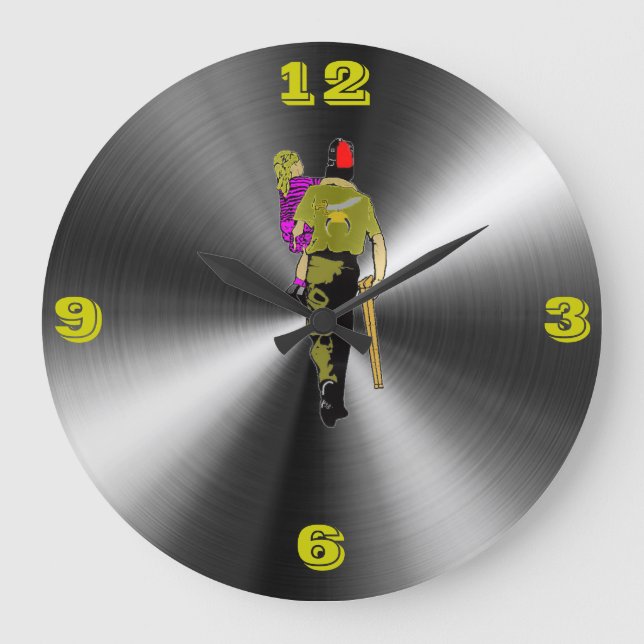 Shriner Time Große Wanduhr (Vorderseite)