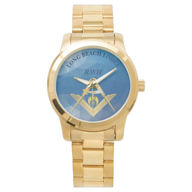 Shriners auf Blue Masonic Armbanduhr (Vorderseite)