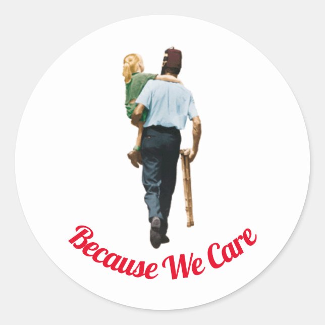 Shriners Edition Runder Aufkleber (Vorderseite)