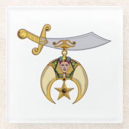 Shriners Glasuntersetzer