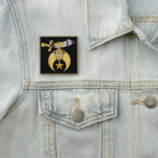 Shriners Name Tag Namensschild (Beispiel)