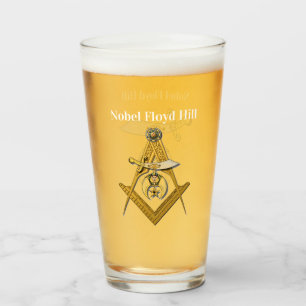 Shriners personalisieren glas