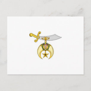 Shriners Products Postkarte