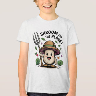 Shroom für den planetaren lustigen Pilzsaal-Bauer Tri-Blend Shirt