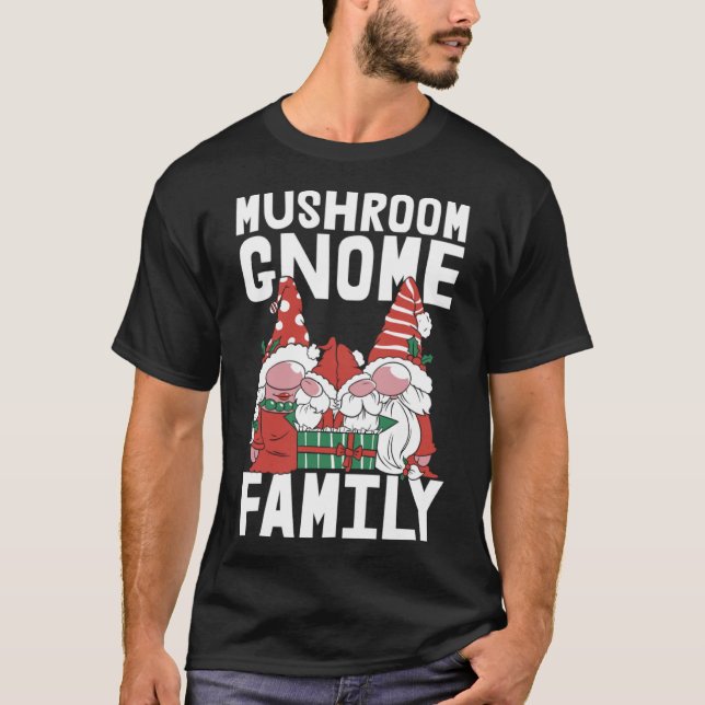 Shrooming Family Fungi Hunter Mycology Mushroom G T-Shirt (Vorderseite)