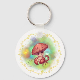 Shroomoscope Scorpio Schlüsselanhänger