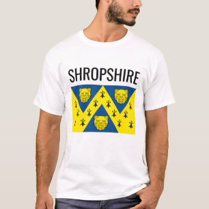 Shropshire // English Landkreis Flag T-Shirt