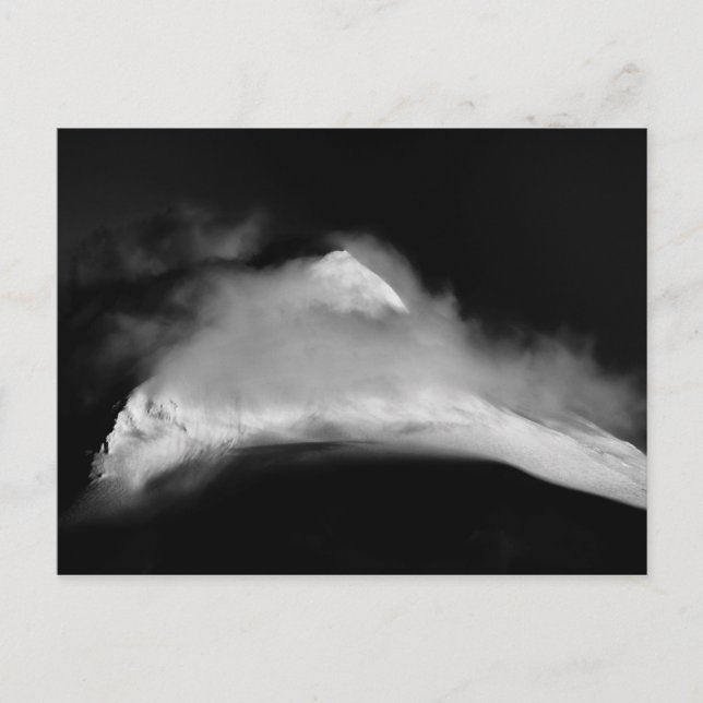 Shrouded Baird Peak Postkarte (Vorderseite)