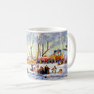 "Shrove-Tide". Russian Art Christmas Gift Kaffeetasse