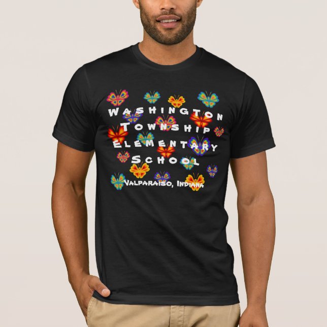 SHRT.WTES.BTTRFL.0011 T-Shirt (Vorderseite)