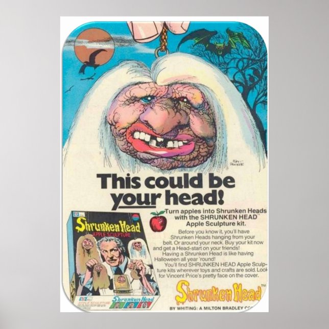 SHRUNKEN APPLE HEAD KIT POSTER (Vorne)