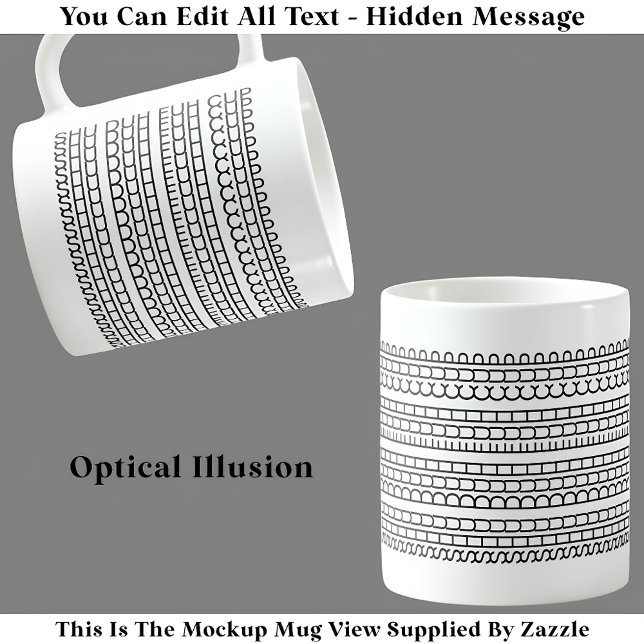 Shu Duh Fuh Cup Hidden Message 116B Funny Zitat Kaffeetasse (Von Creator hochgeladen)
