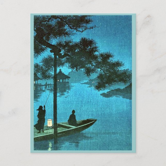 Shubi pine Ukiyoe Postkarte (Vorderseite)