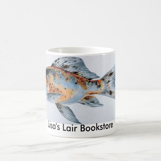 Shubunkin Goldfisch BuchhandlungPromo Kaffeetasse (Mittel)