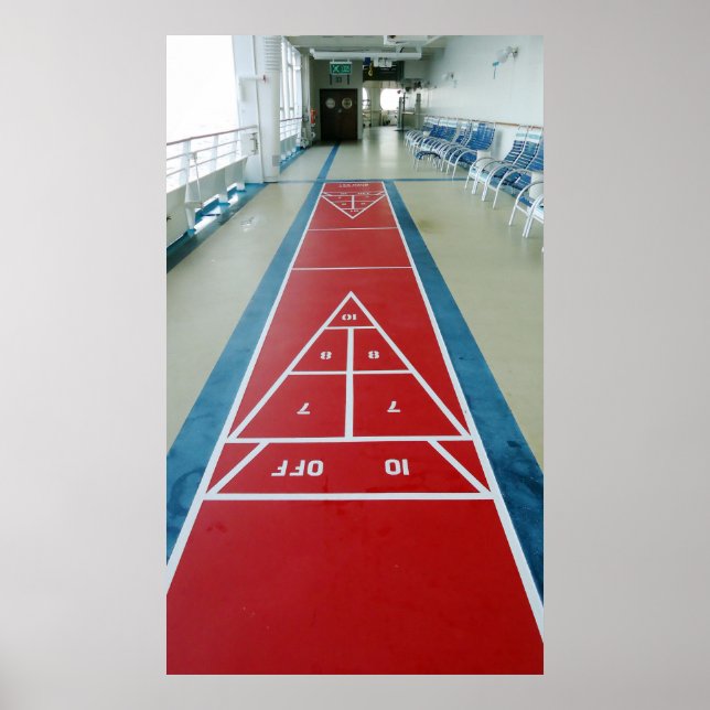 Shuffleboard Poster (Vorne)