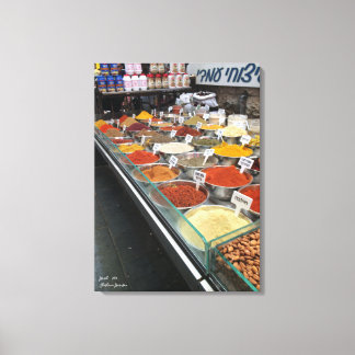 Shuk, Jerusalem Israel 2016 Leinwanddruck