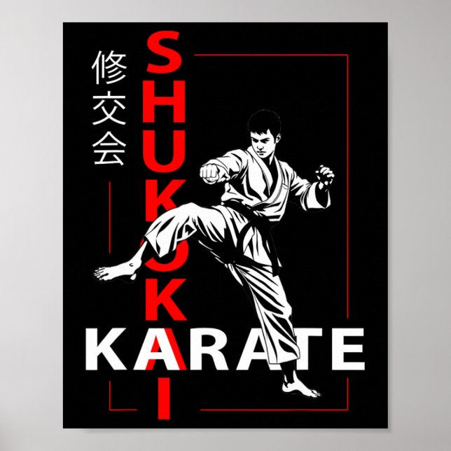 Shukokai Karate Poster (Vorne)
