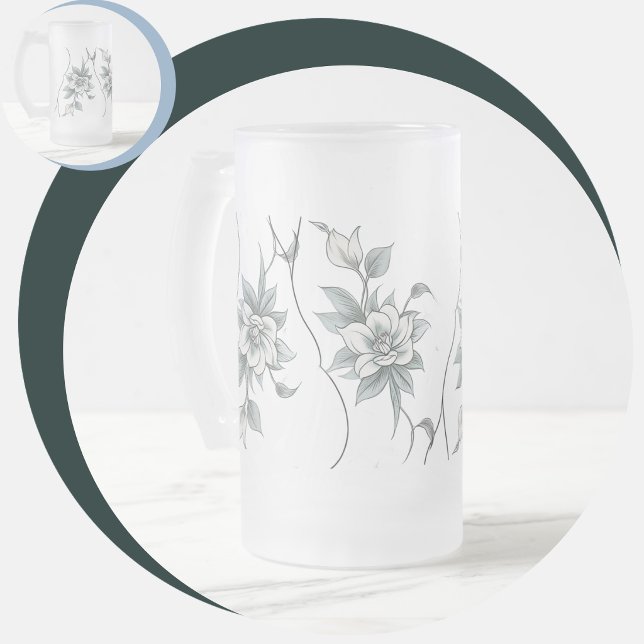 Shulutula Mattglas Bierglas (Shulutula Frosted Glass Beer Mug
)