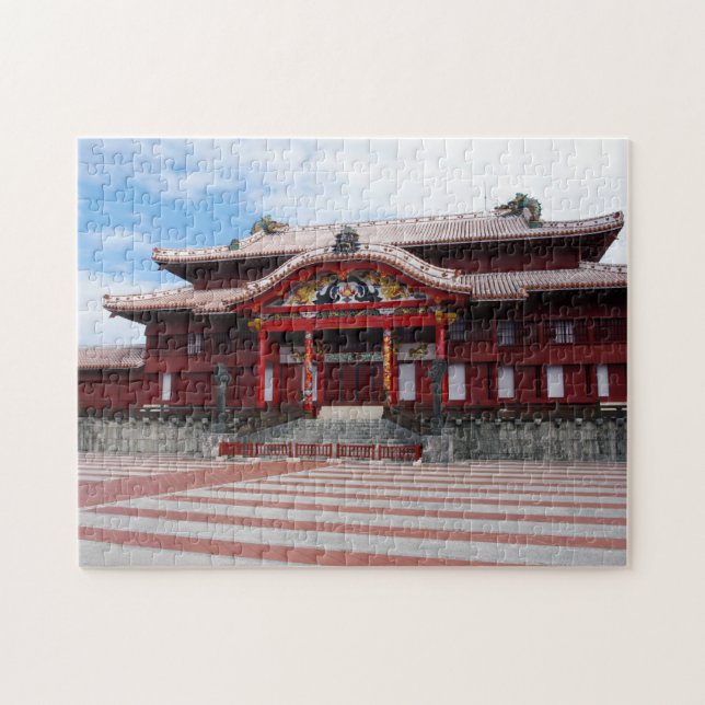Shuri Schloss in Okinawa, Japan Puzzle (Horizontal)