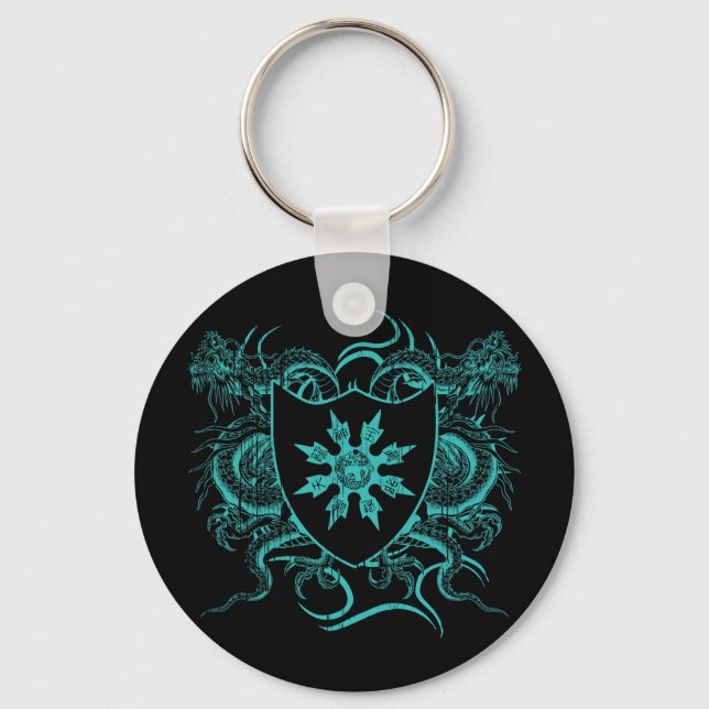 Shuriken Dragons Schlüsselanhänger (Vorderseite)