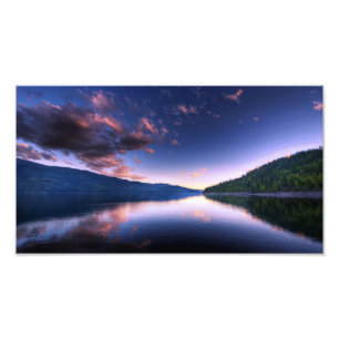 Shuswap See, Britisch-Columbia Fotodruck