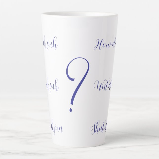 Shut Duh Fuh Cup Milchtasse (Vorderseite)
