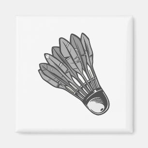 Shuttle Badminton Liebe Team Player Coach 1 Magnet