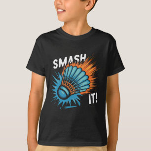 Shuttle Badminton Match T-Shirt