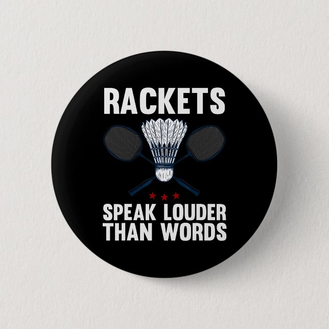 Shuttle Badminton Player 4 Button (Vorderseite)