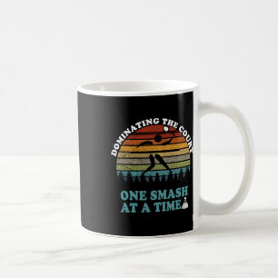 Shuttle Badminton Player Angebot Kaffeetasse