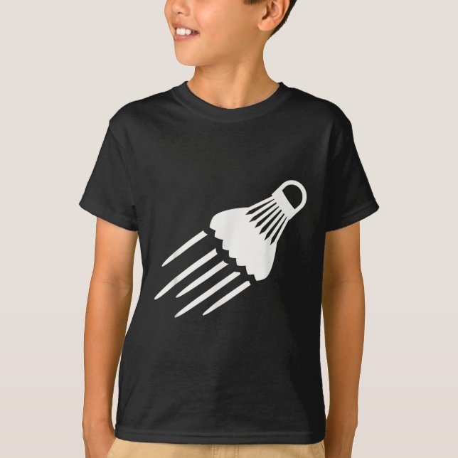 Shuttle Badminton T-Shirt (Vorderseite)