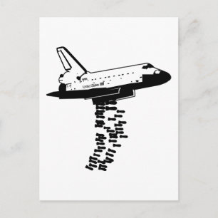 Shuttle Bomber Postkarte