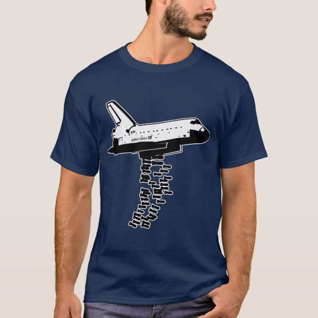 Shuttle-Bomber T-Shirt (Vorderseite)