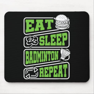 Shuttle Club Outfit für die Players Coaches Fans B Mousepad