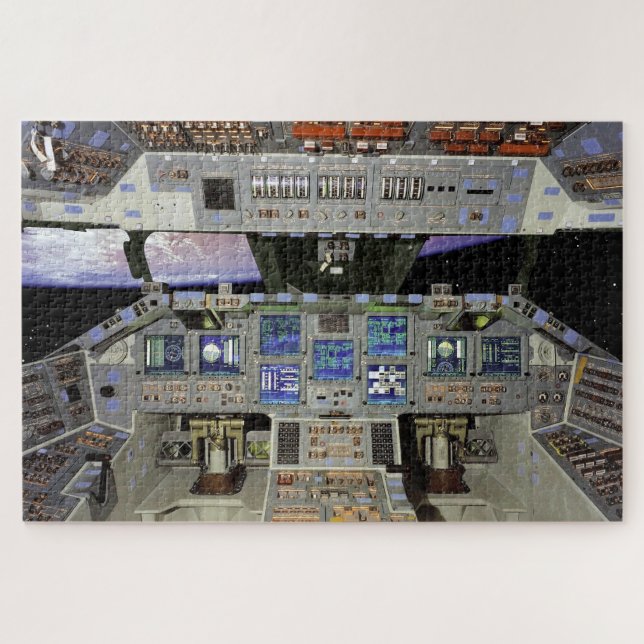 Shuttle Cockpit Puzzle (Horizontal)