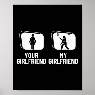 Shuttle Deine Freundin, meine Freundin Funny Badmi Poster