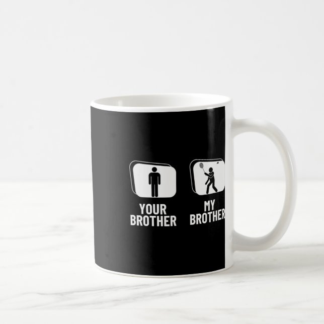 Shuttle deinen Bruder, mein Bruder Schwester Funny Kaffeetasse (Rechts)