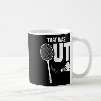 Shuttle Don't Woll Team Shuttle Coach Badminton Kaffeetasse