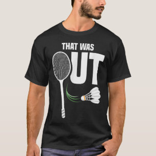 Shuttle Don't Woll Team Shuttle Coach Badminton T-Shirt