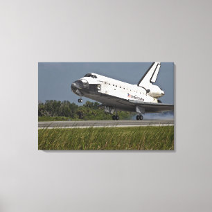 Shuttle Endeavor landet Kennedy Space Center Leinwanddruck