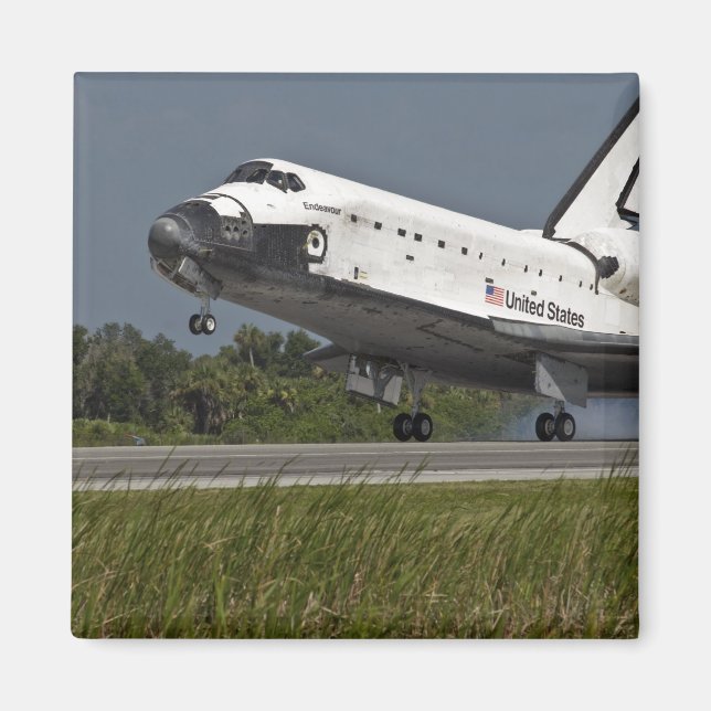 Shuttle Endeavor landet Kennedy Space Center Magnet (Vorne)