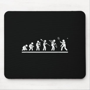 Shuttle Evolution Men Women Funny Badminton Mousepad