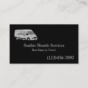 Shuttle-Fahrer-Fahrdienst Visitenkarte
