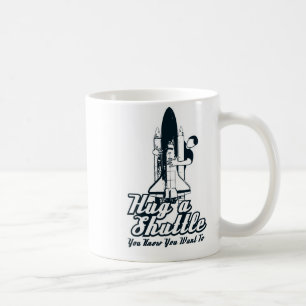 Shuttle Hugger Doppellogo-Tasse Tasse