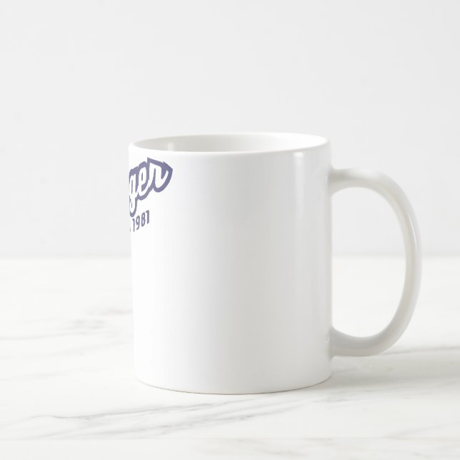 Shuttle Hugger seit 1981 Kaffee-Tasse Tasse (Rechts)