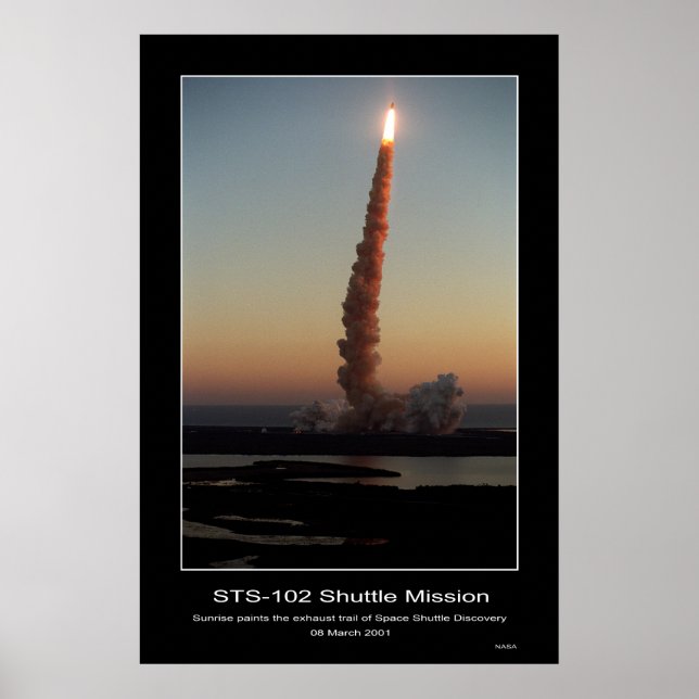 Shuttle-ksc-01pp-0436 Poster (Vorne)