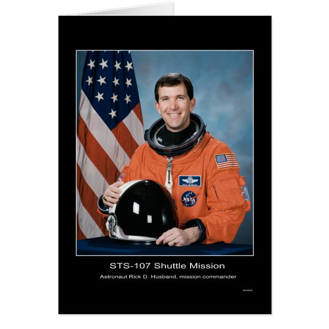 Shuttle-Mission STS 107 (Vorne)